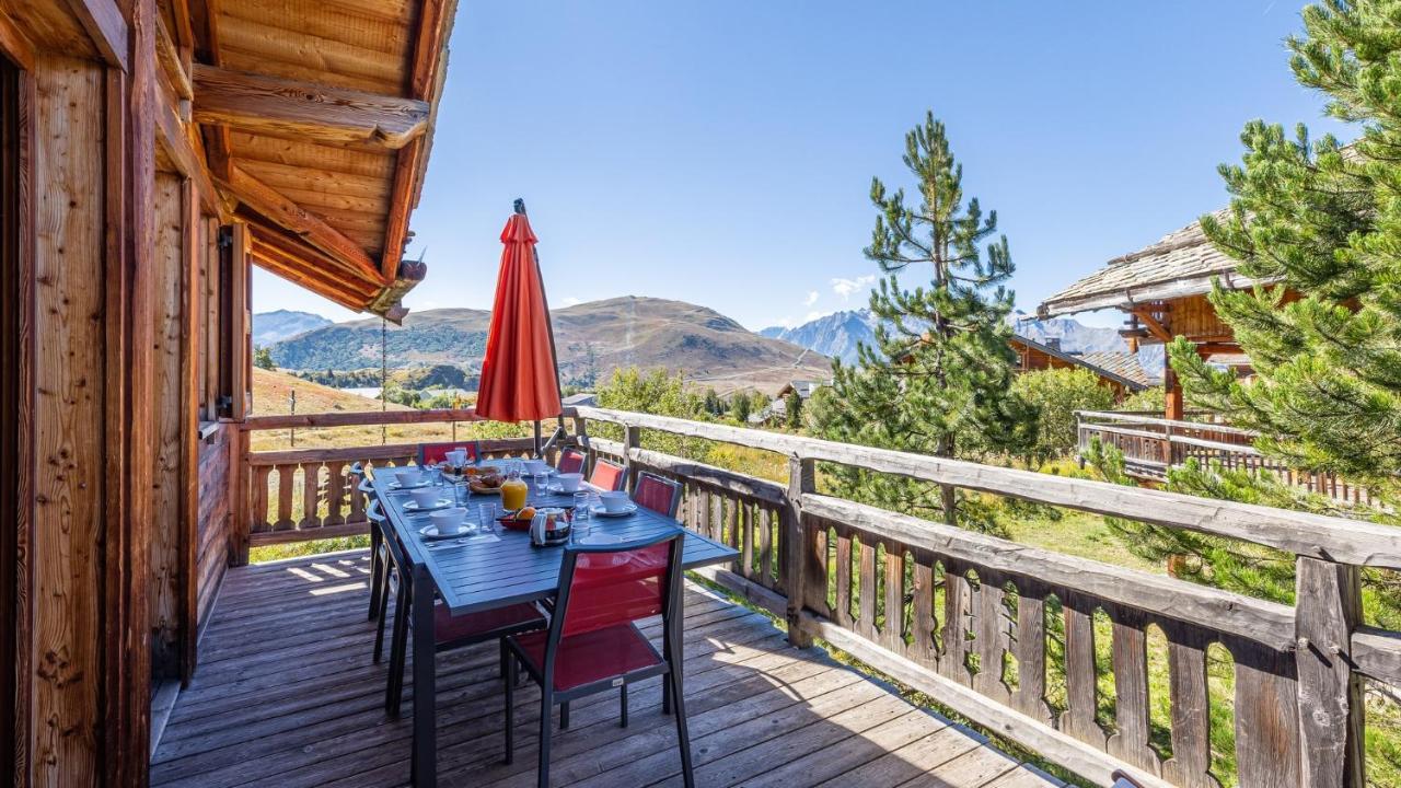Madame Vacances Les Chalets De L'Altiport Alpe d'Huez Bagian luar foto