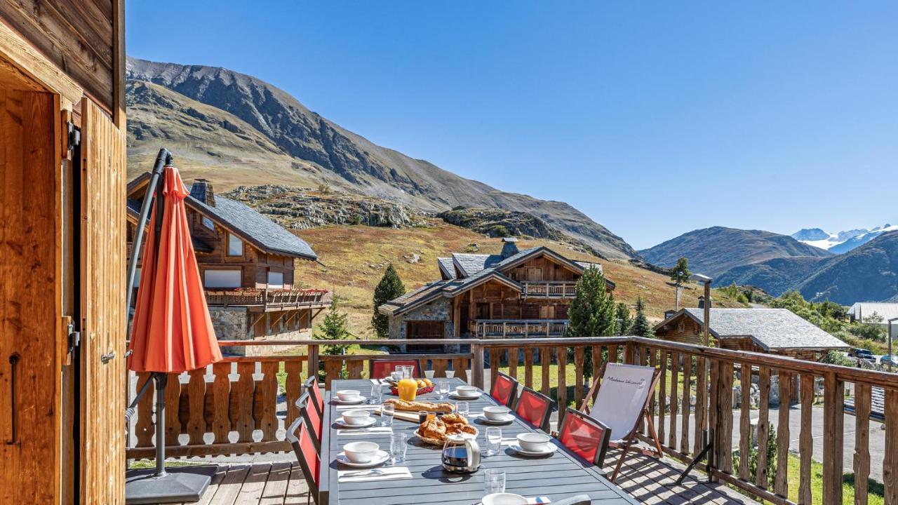 Madame Vacances Les Chalets De L'Altiport Alpe d'Huez Bagian luar foto