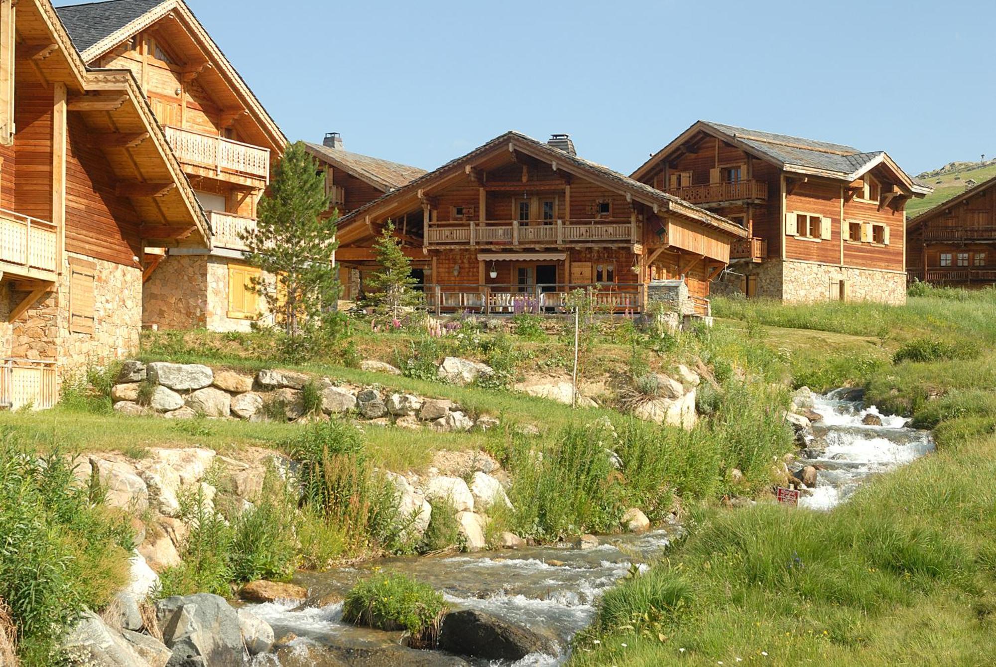Madame Vacances Les Chalets De L'Altiport Alpe d'Huez Bagian luar foto